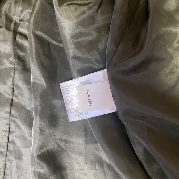 MICHAEL KORS WOMENS HOODED ANORAK JACKET SMALL DARK LODEN GREEN - Picture 17 of 17